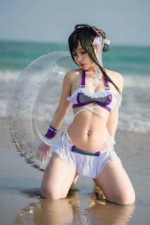 Coser@UmekoJ – Tifa Lockhart Swimsuit – Final Fantasy