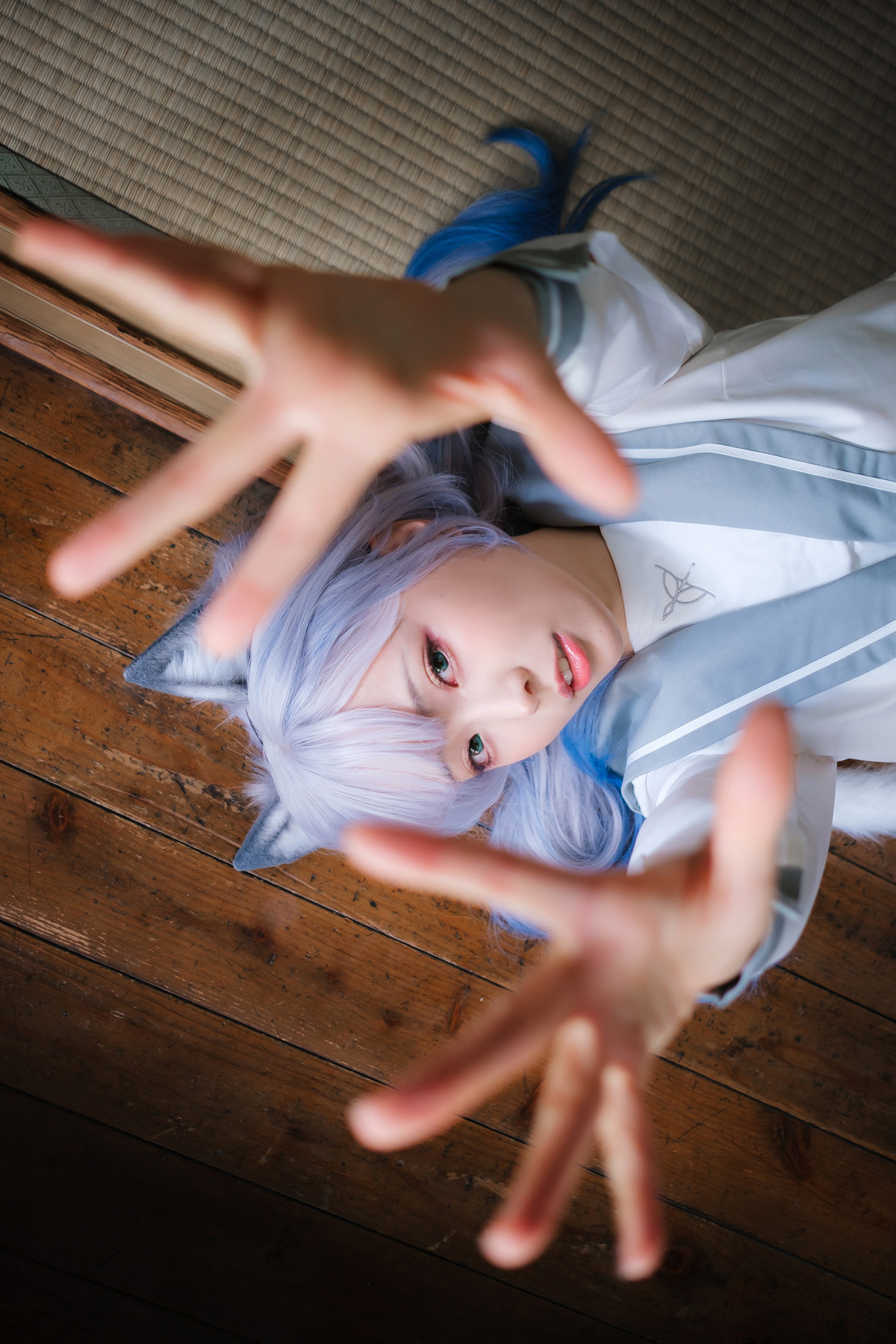 Cosplay ElyEE子 Veranda White Cat緣廊白貓(37P)