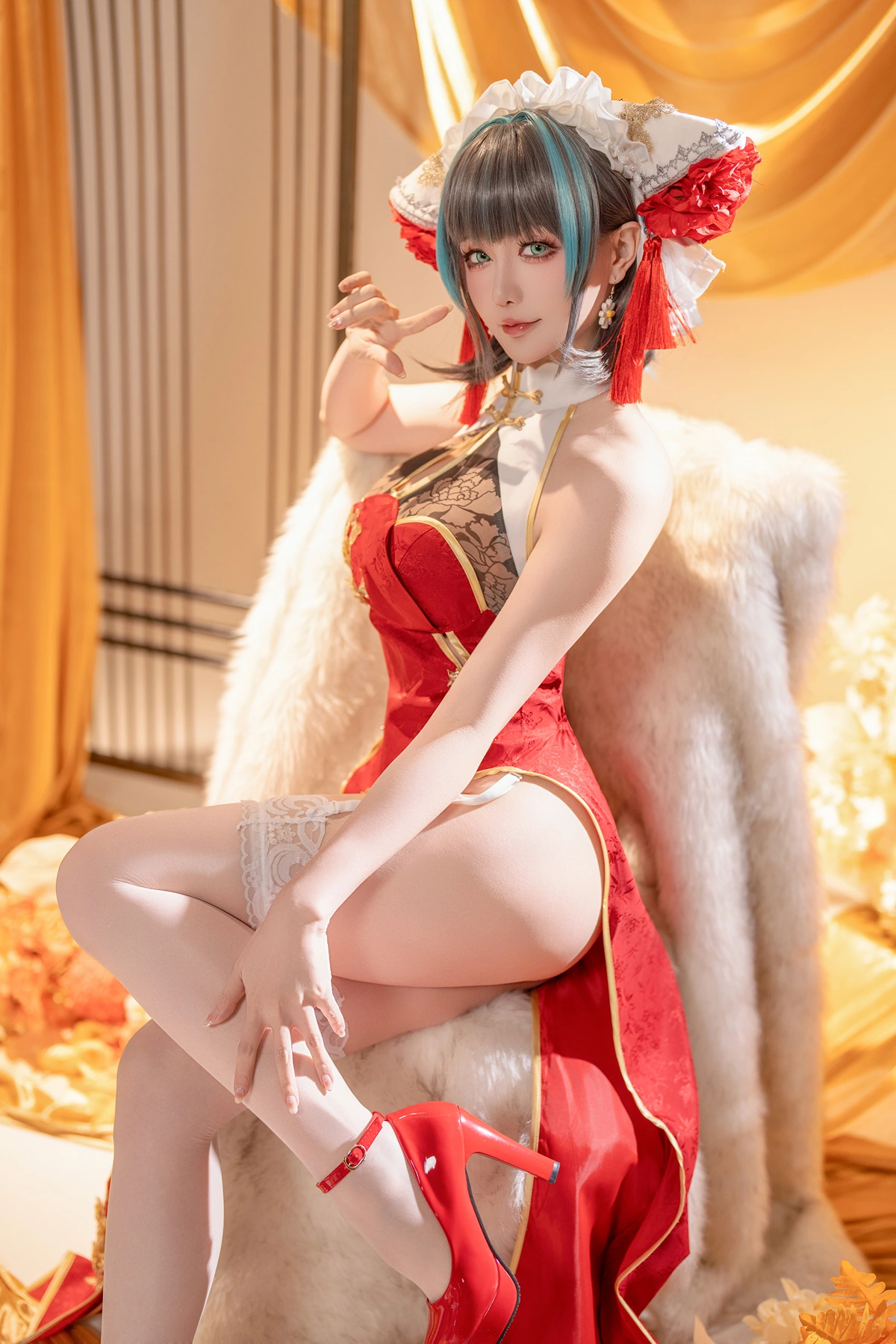 Cosplay 星之迟迟Hoshilily – 碧蓝航线柴郡