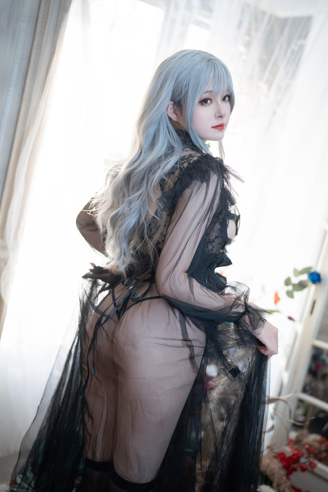 Cosplay Natsuko夏夏子 黑蝴蝶(60P)
