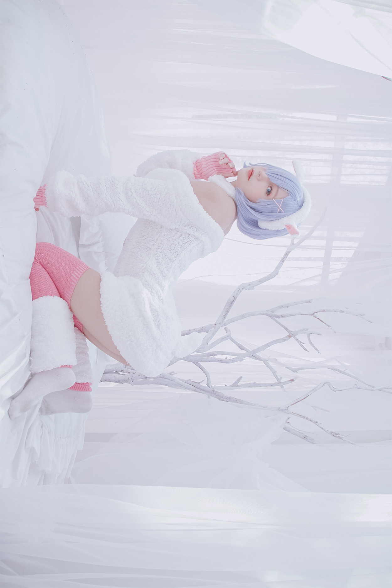 Cosplay Messie Huang レム Rem the Sheep(48P)