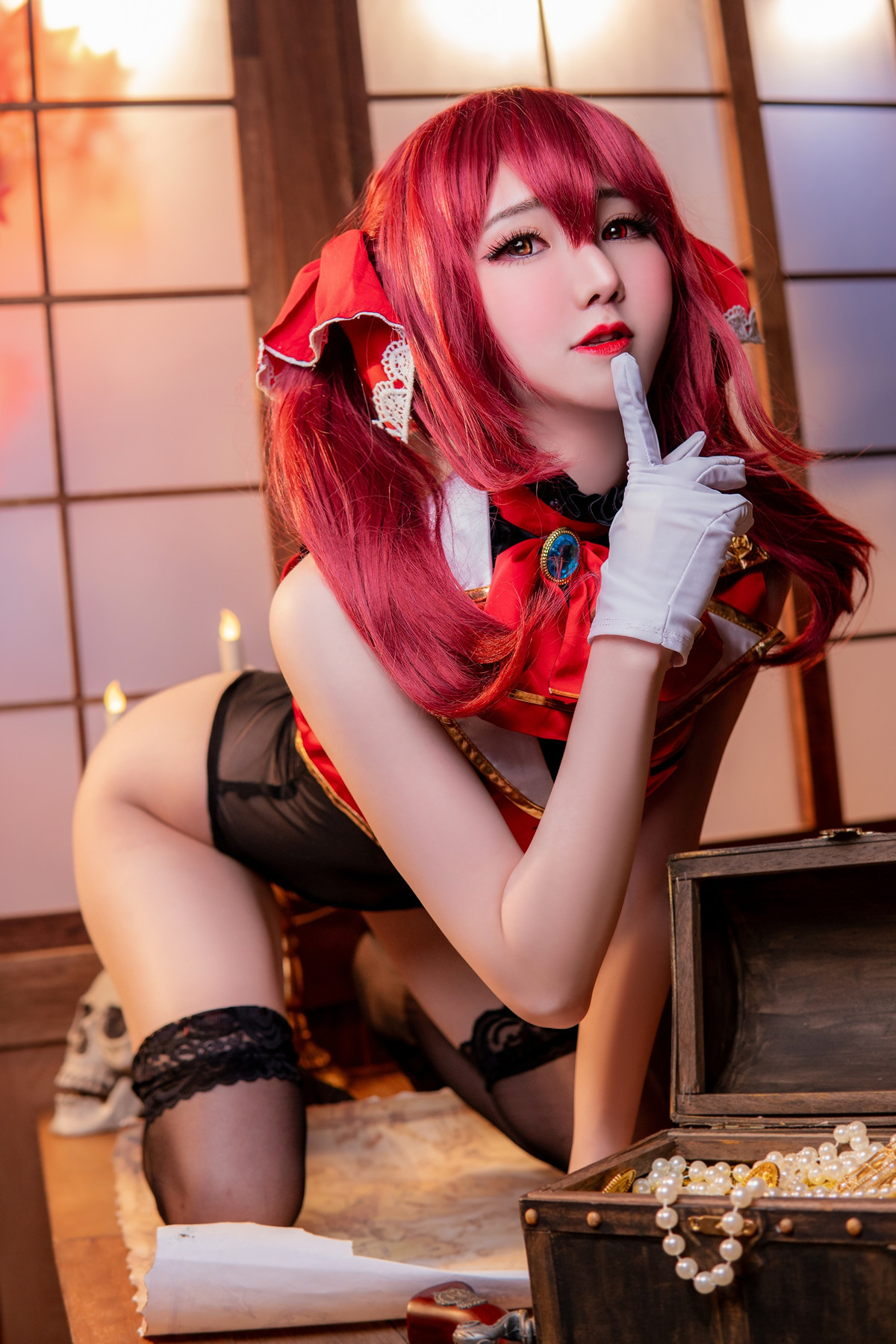 Cosplay Sally多啦雪 – Houshou Marine 宝鐘マリン