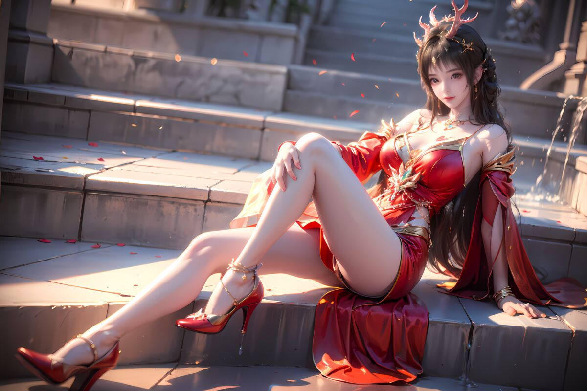 AI Generated 百炼成神 – 云落 (81P)