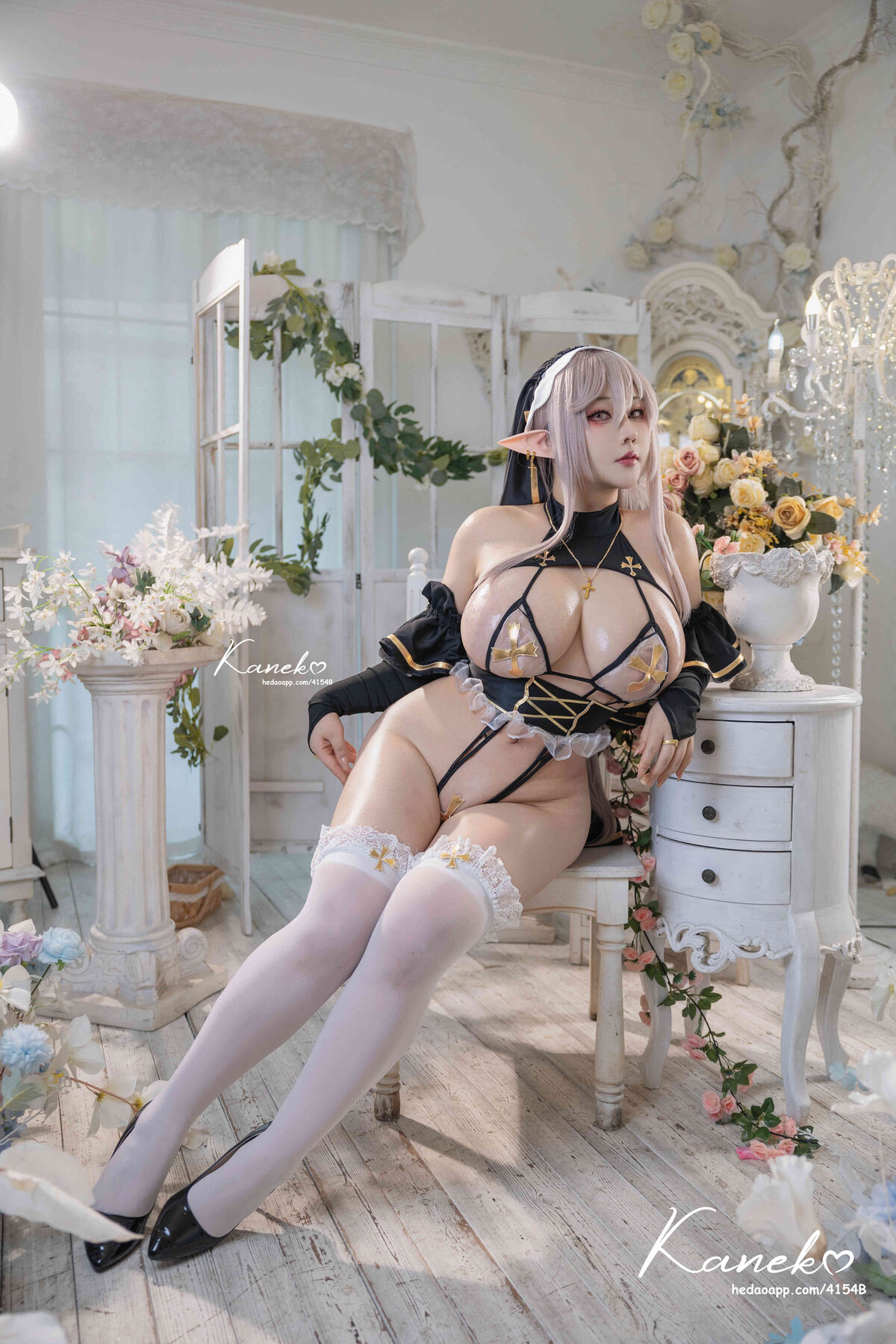 Coser@KANEKO_咔喵 – 精灵修女 (67P – 1V)