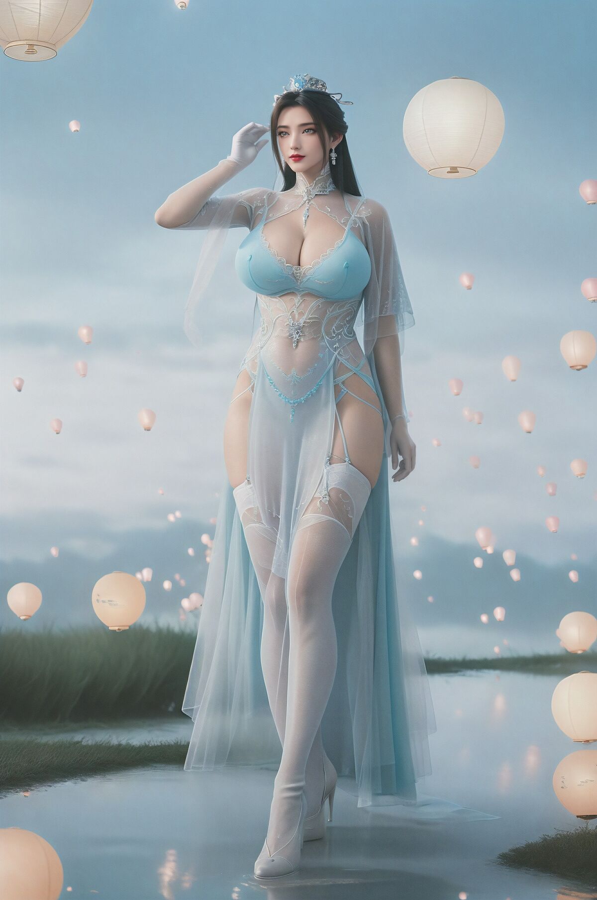 AI Generated 诛仙 – 陆雪琪 倾城 (49P)