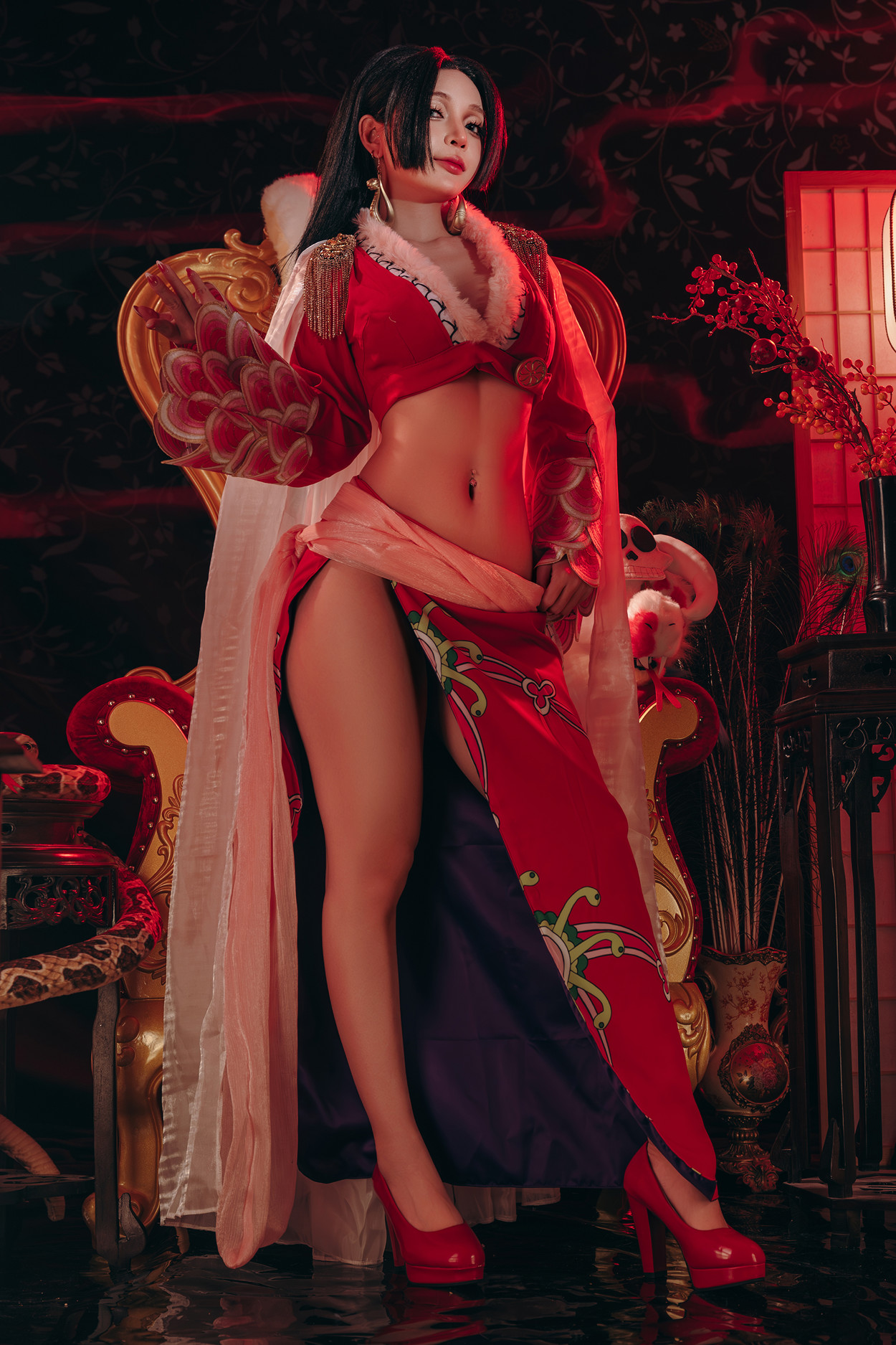 Cosplay Umeko.J Boa Hancock Set.01