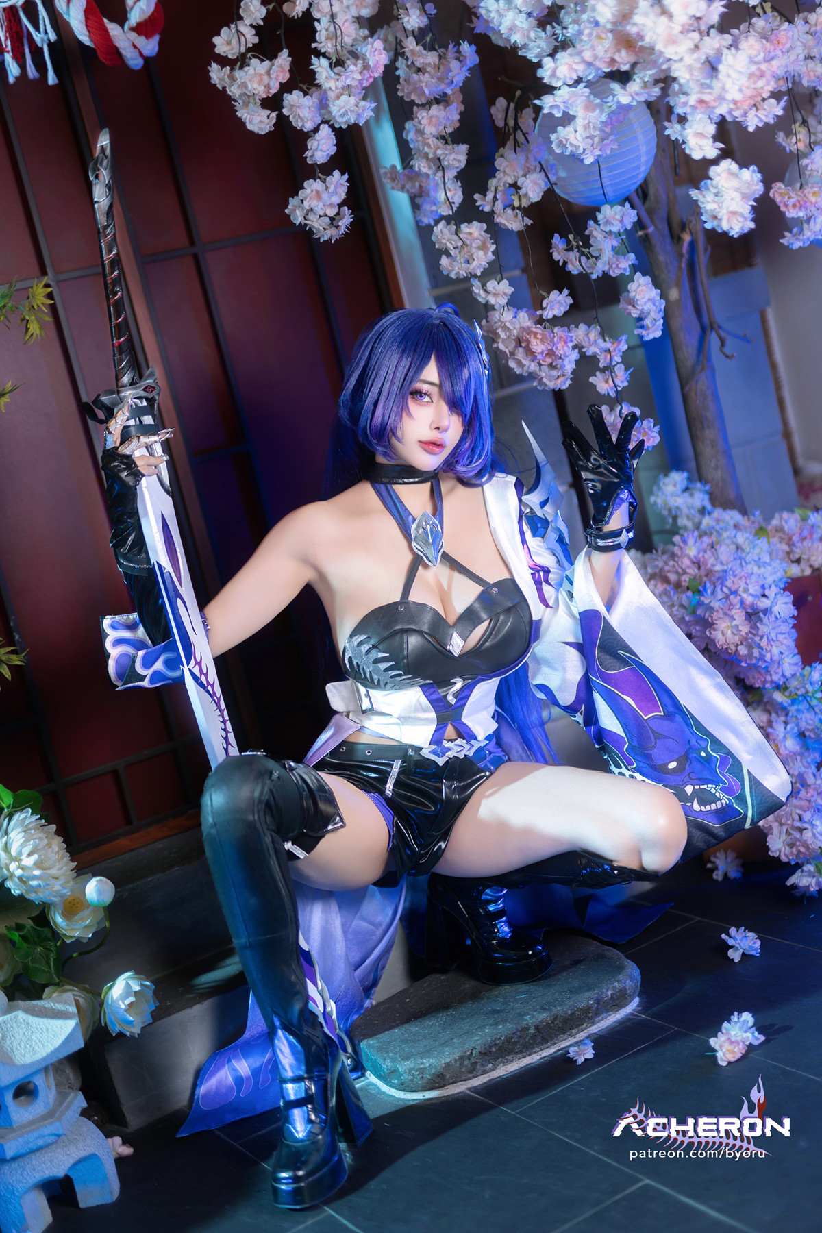 Cosplay 日本性感萝莉Byoru Acheron 黄泉（星铁）(59P)