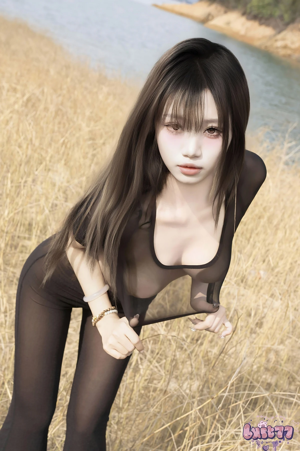 Cosplay 柒柒要乖哦 – 湖畔物语 Set.01