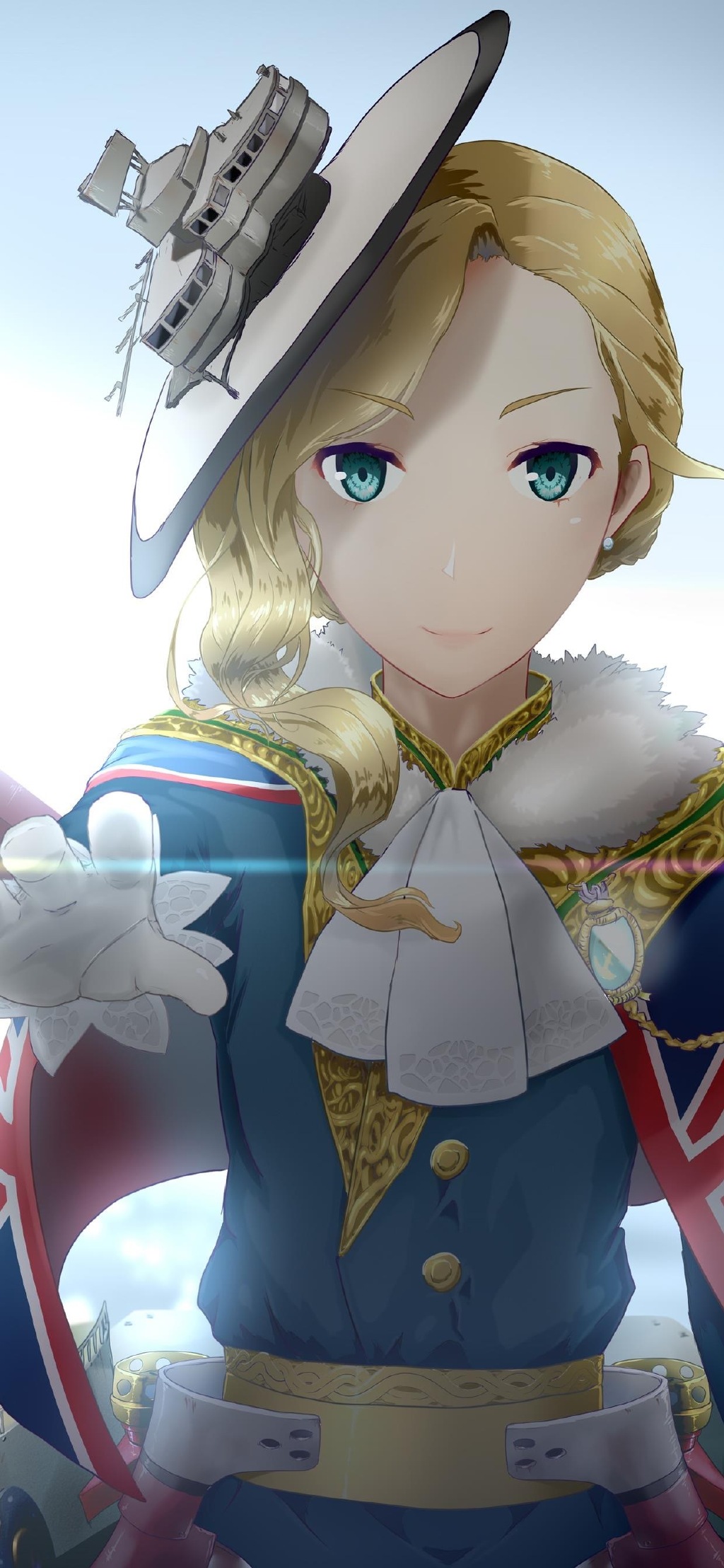 碧蓝航线卡通动漫美女同人插画