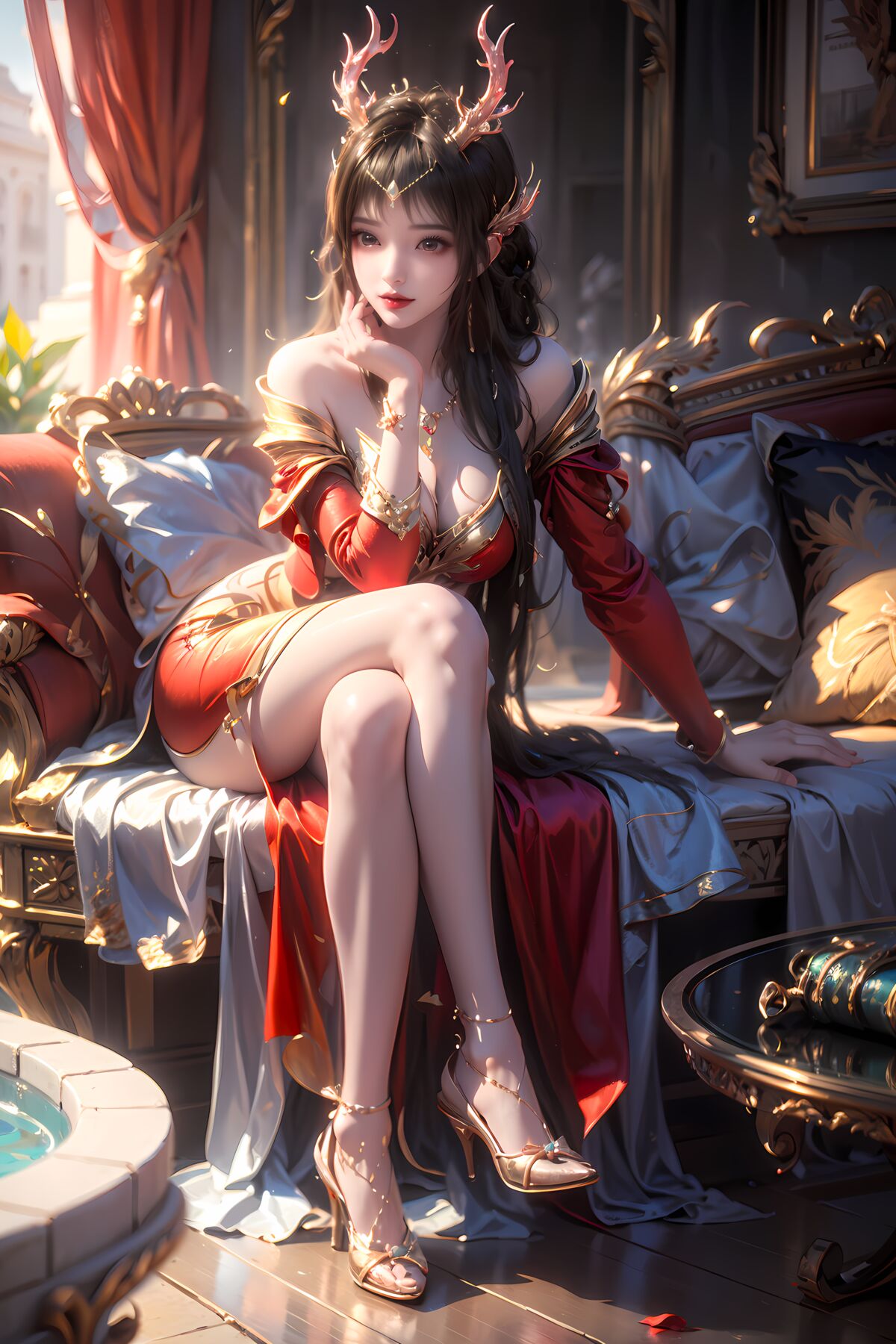 AI Generated 百炼成神 – 云落 (81P)