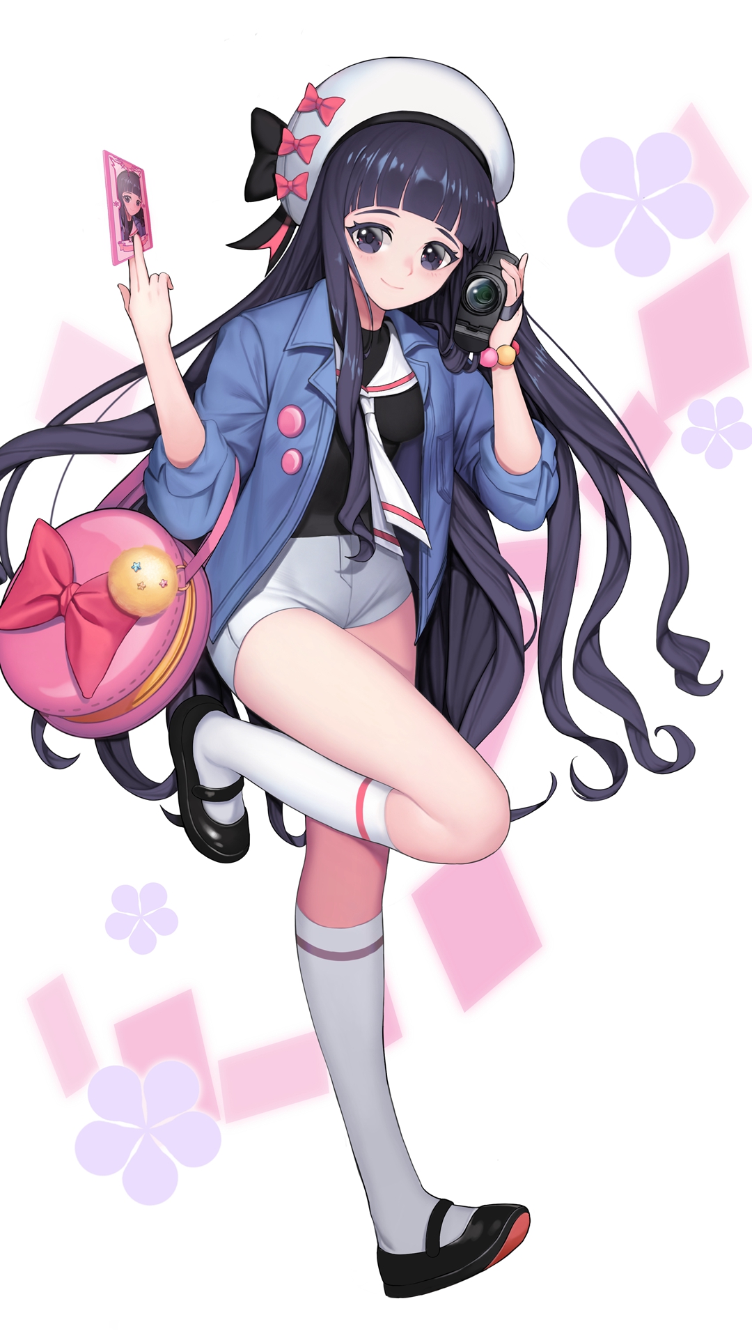 俏皮可爱动漫美女
