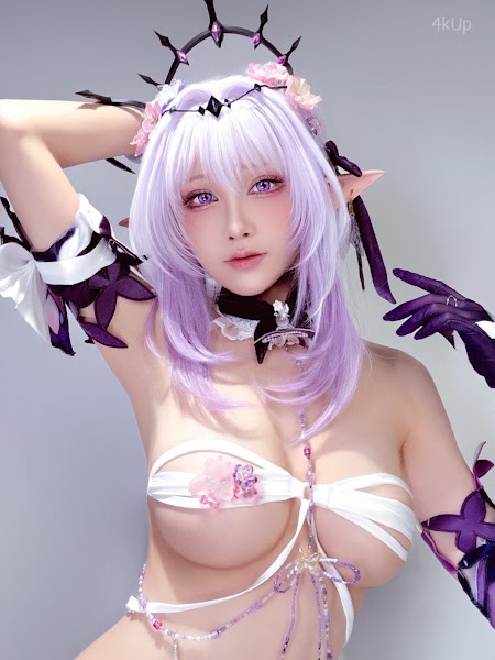 Coser@水淼Aqua 遐蝶+芙露德莉斯 自拍