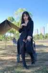 小泽 – 黑丝御姐 户外露出 Set.02