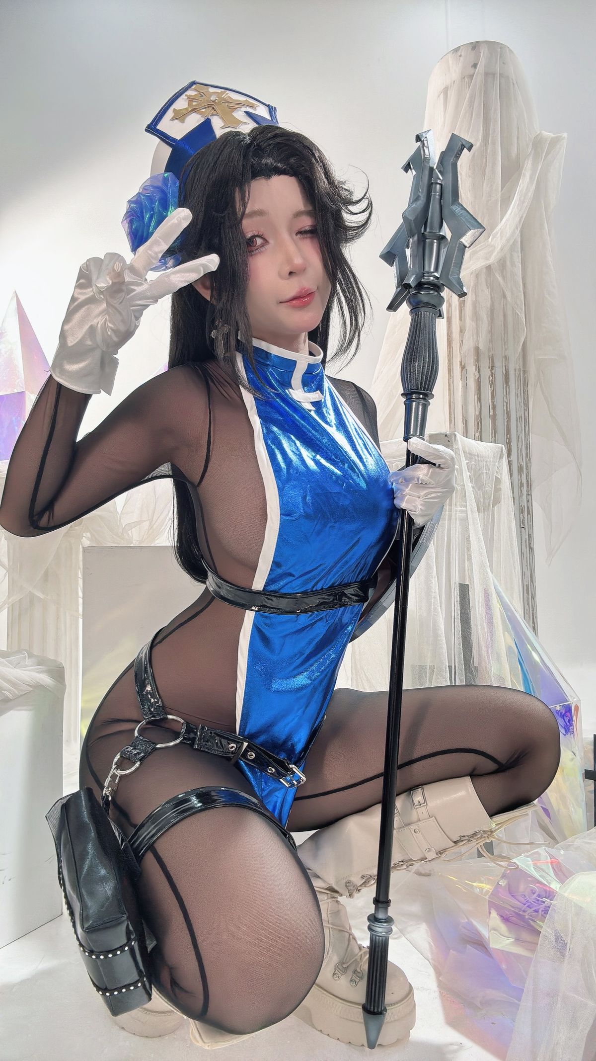 Coser@UmekoJ – Maiden Ice Rose Part2 (47P)