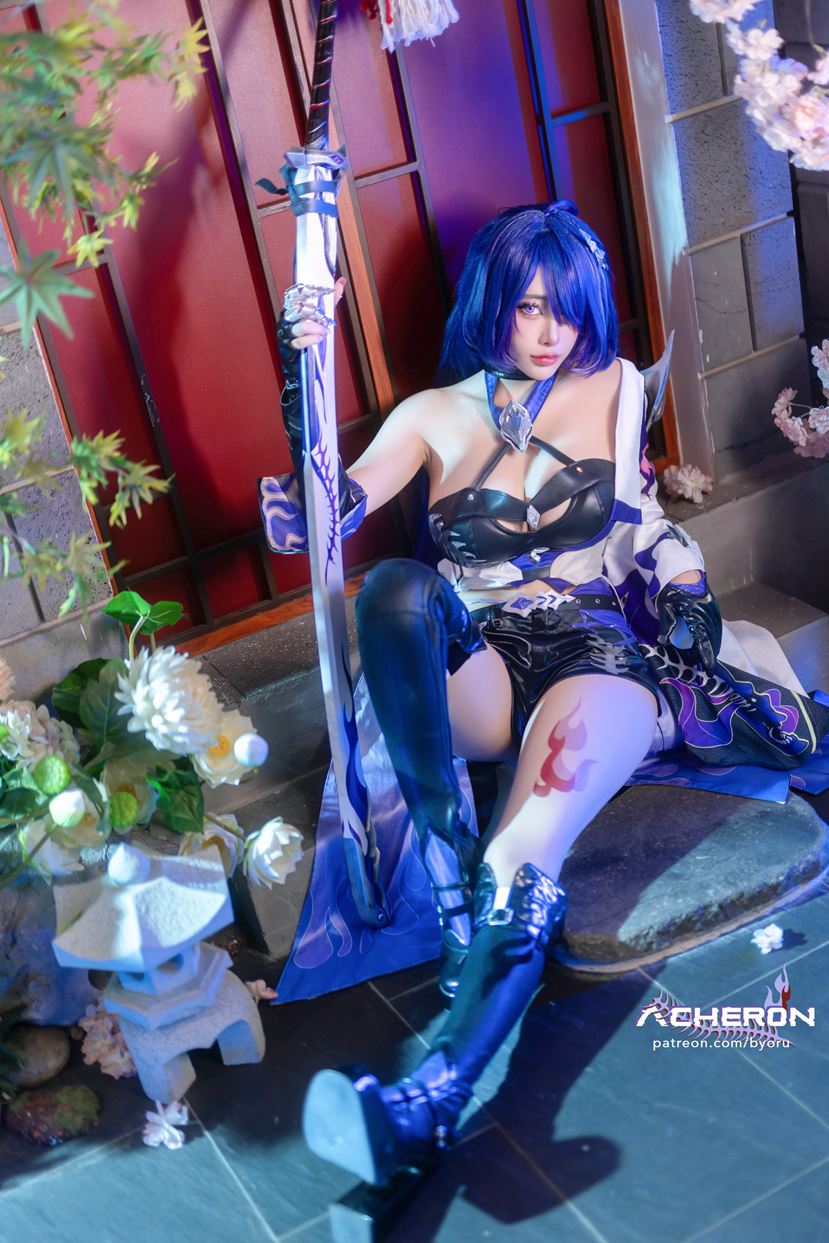 Cosplay 日本性感萝莉Byoru Acheron 黄泉（星铁）(59P)