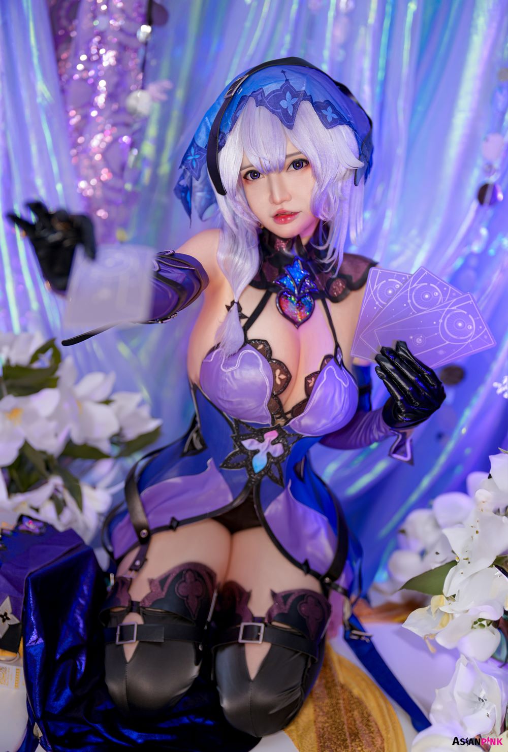 Coser @Potato Godzilla – Black Swan Cosplay (Honkai Star Rail)