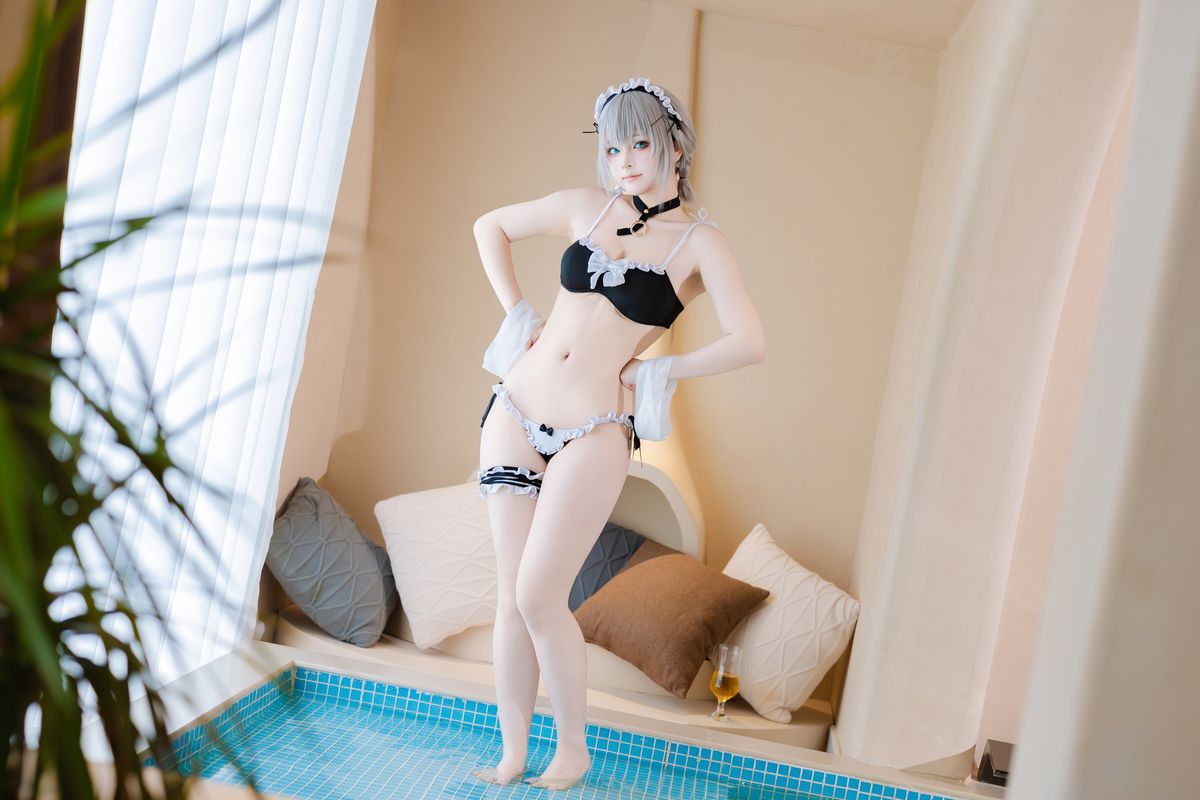 Coser@屿鱼 – 碧蓝航线 曼彻斯特 泳装 (51P)