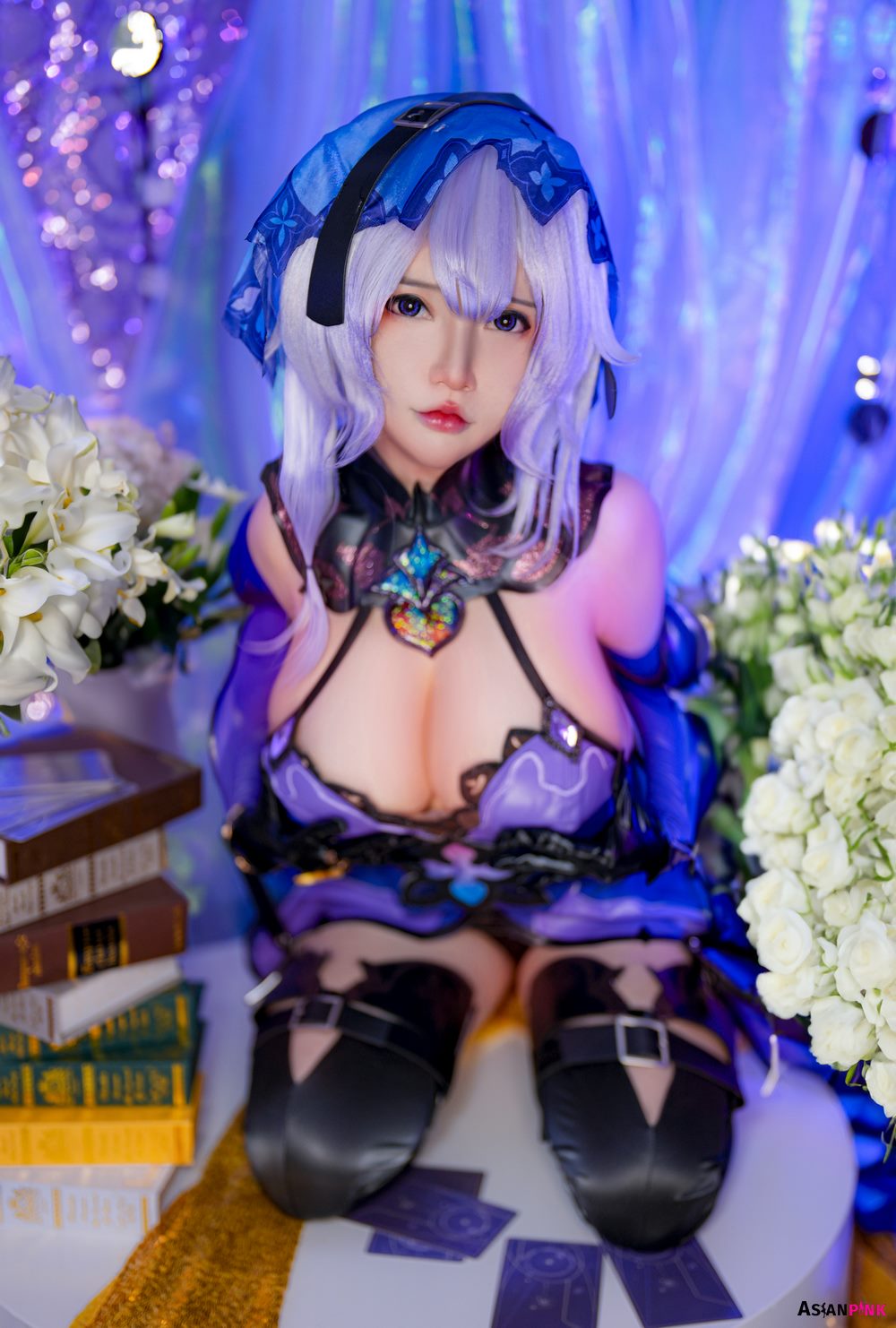 Coser @Potato Godzilla – Black Swan Cosplay (Honkai Star Rail)