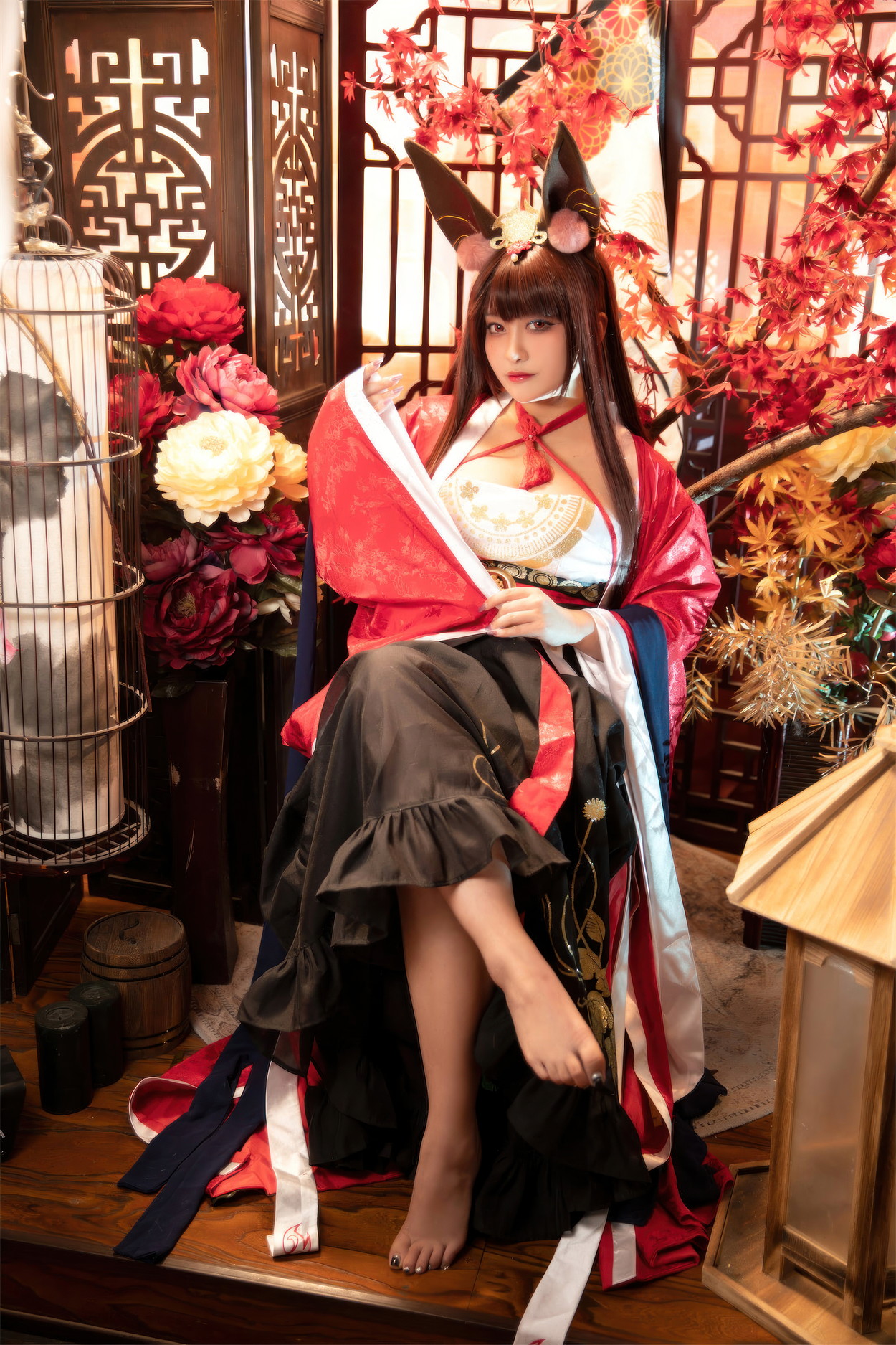 Cosplay 洛璃LoLiSAMA 赤城 朝凰来仪(60P)