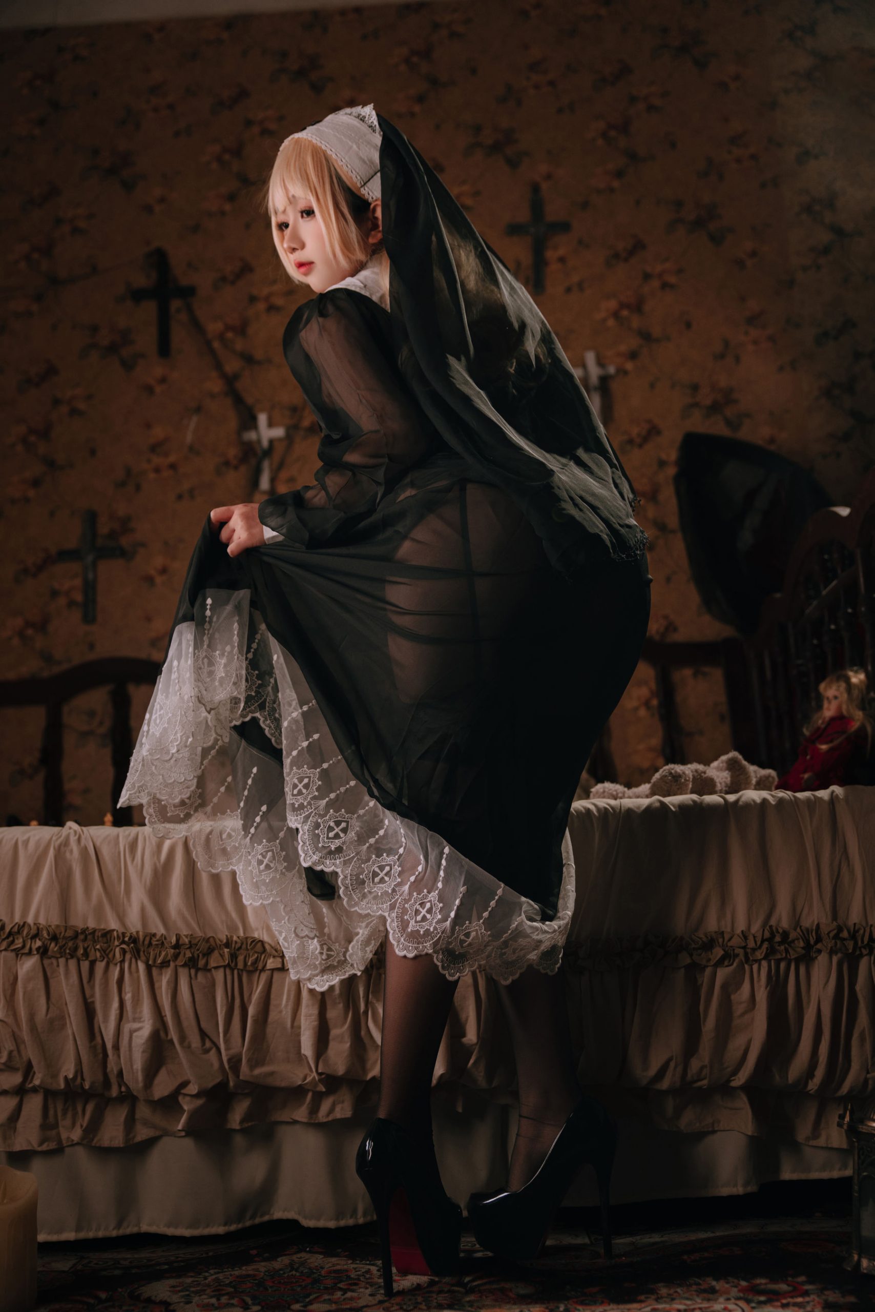 Cosplay日奈娇 - 禁忌修女