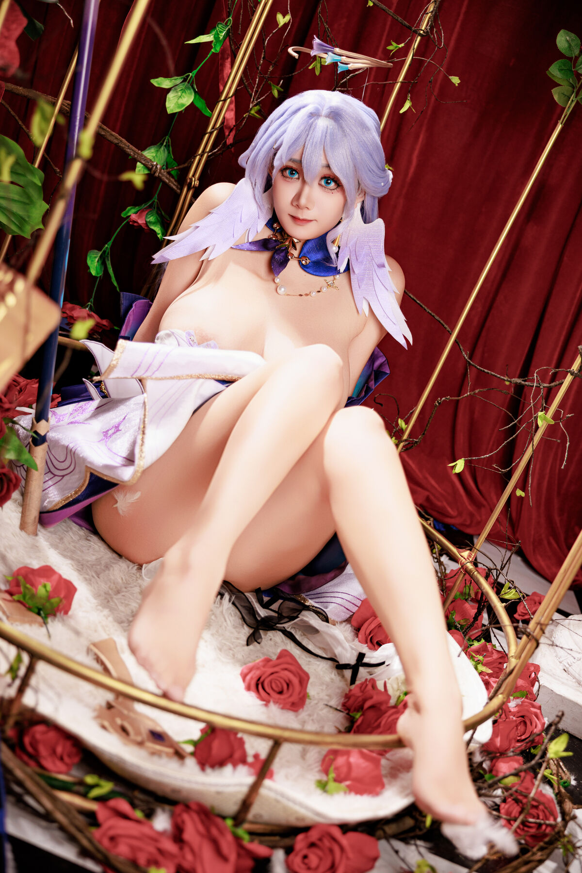 Coser@阿雪雪 – 崩坏 星穹铁道 知更鸟 (91P)