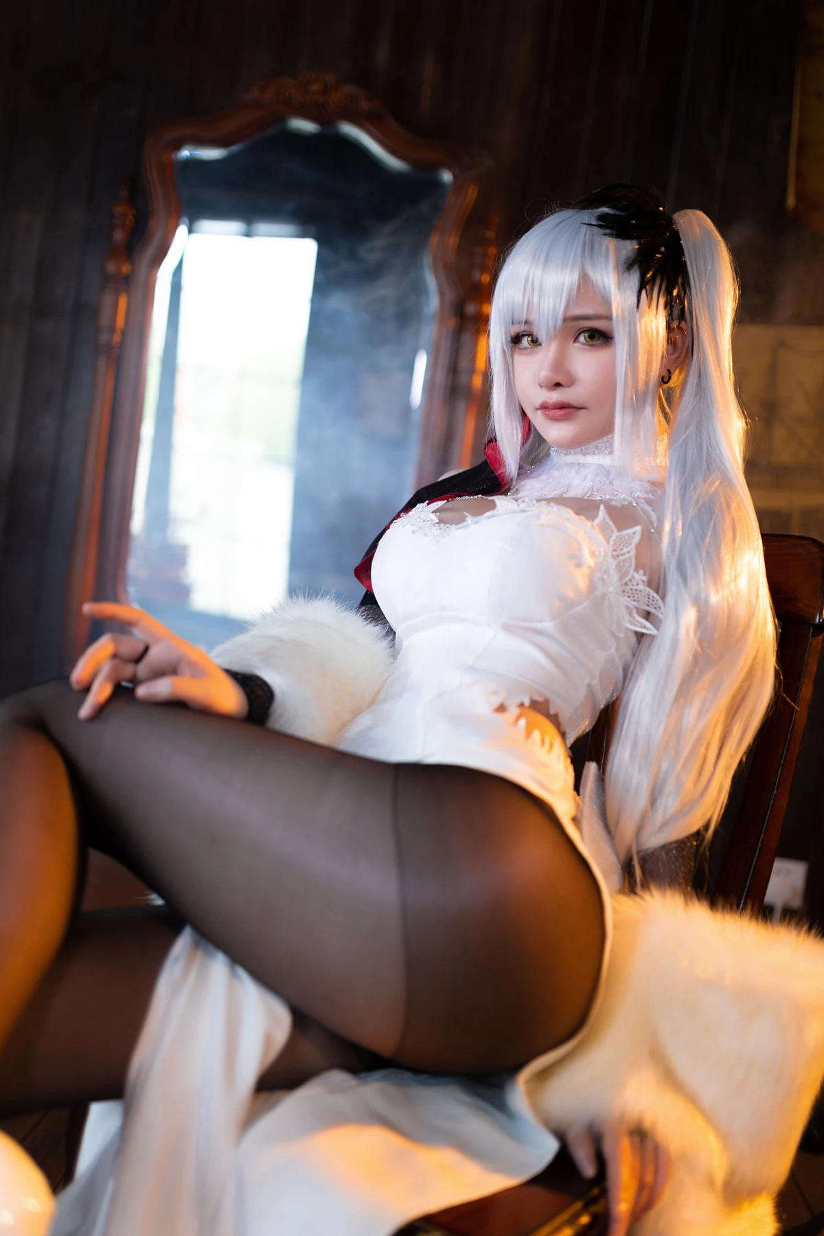 Cosplay 前羽_rr – 碧蓝航线 德雷克
