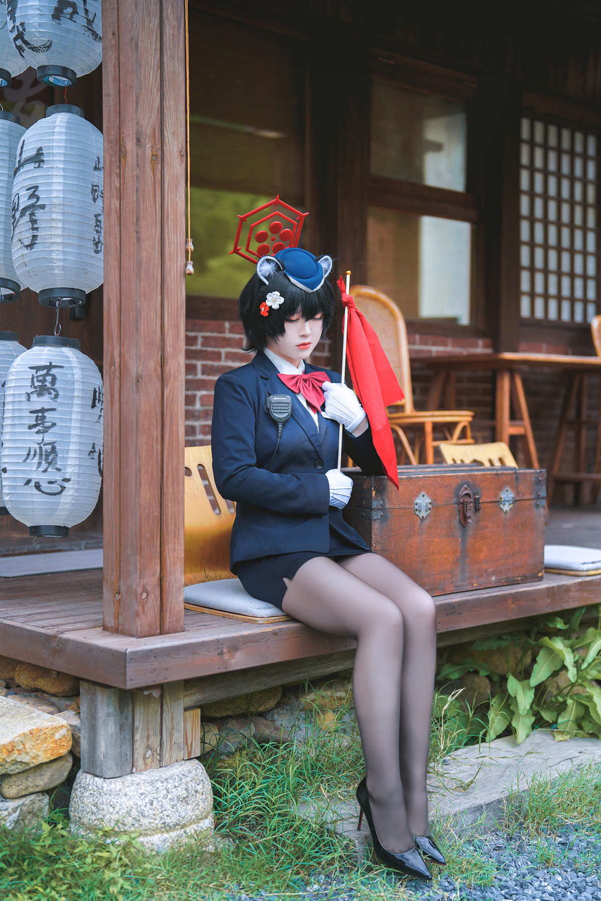 Cosplay 半半子Banbanko ガイド春日ツバキ Set.01(37P)