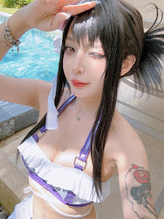 Coser@UmekoJ – Tifa Lockhart Swimsuit – Final Fantasy