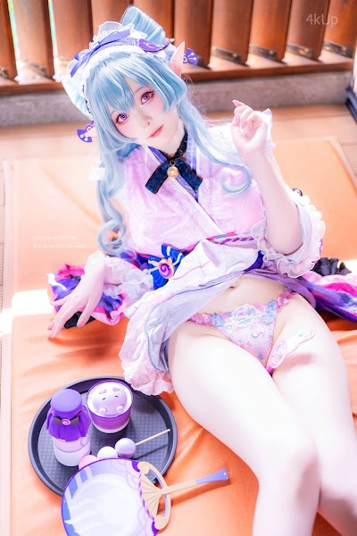 Coser@幼愛Youmeko 黑漆皮高跟兔女郎