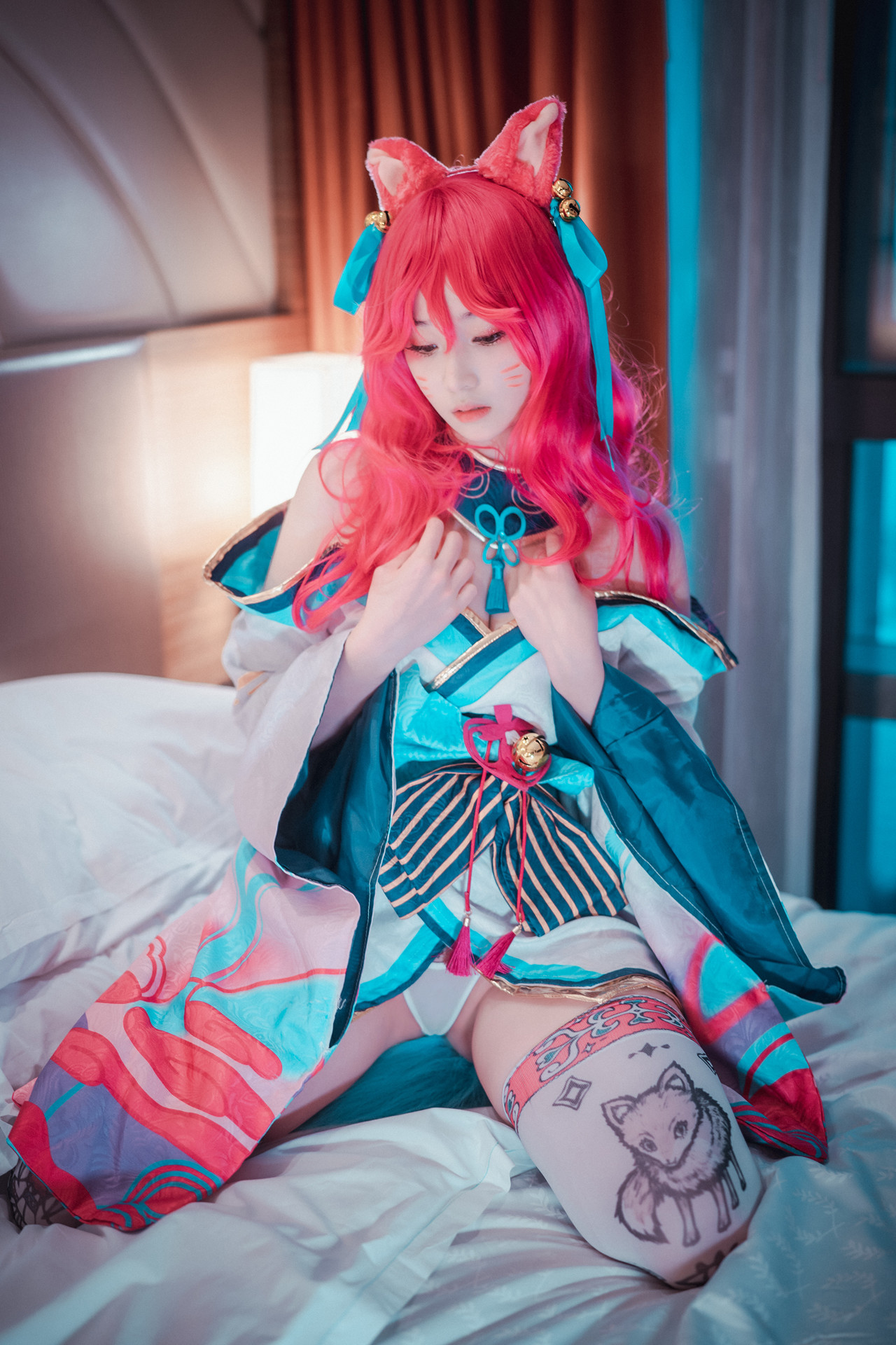 Bambi 밤비, DJAWA ‘Spirit Blossom Ahri’ Set.01(50P)