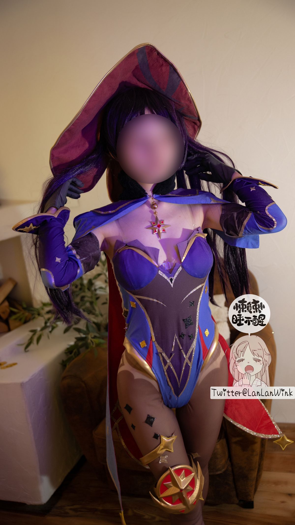 Coser@懒懒睡不醒 – 莫娜 (74P – 1V)