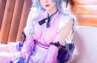 Coser@幼愛Youmeko 黑漆皮高跟兔女郎