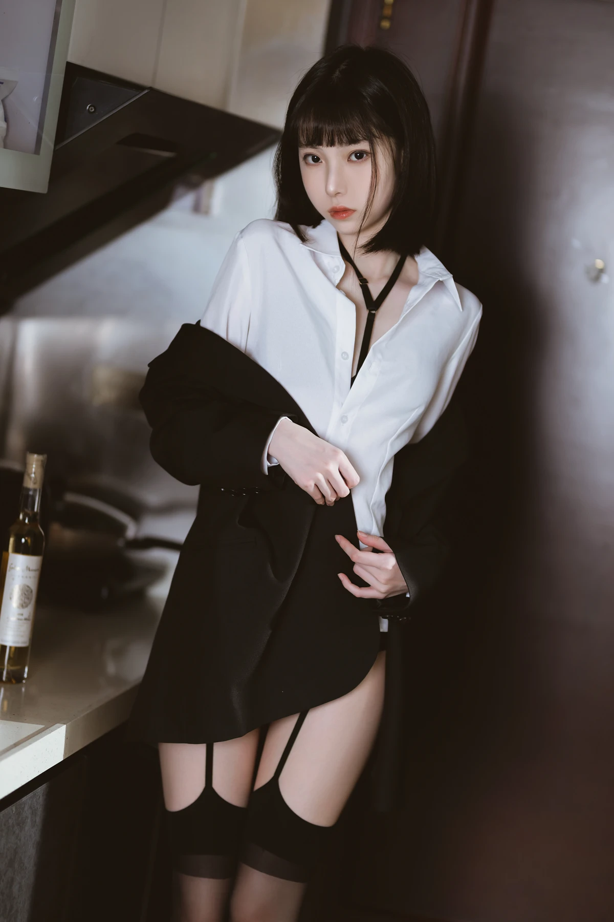 Cosplay 许岚LAN – 醉酒OL