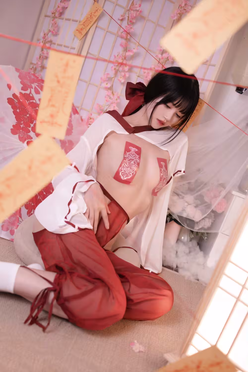 [網路收集系列]星黛鹿鹿– 祈福巫女[56P]