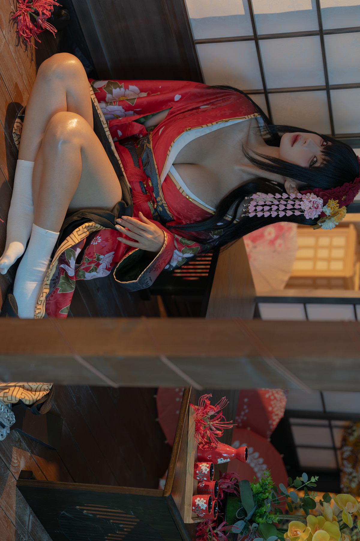 Cosplay 蠢沫沫Chunmomo 狂三和服 Kurumi Set.01(48P)