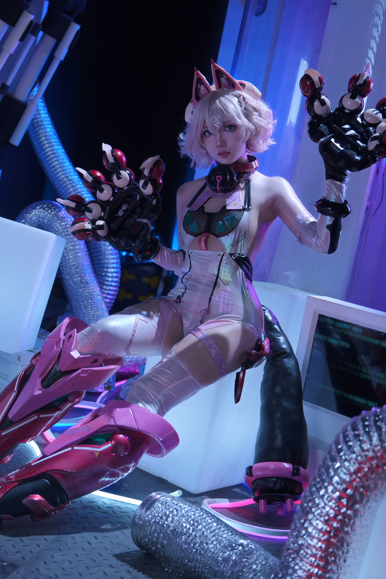 Cosplay 小和甜酒 交错战线绯俐(50P)