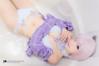 [Fantasy Factory] 小丁 – Cosplay Mashu Kyrielight – FateGrand Order