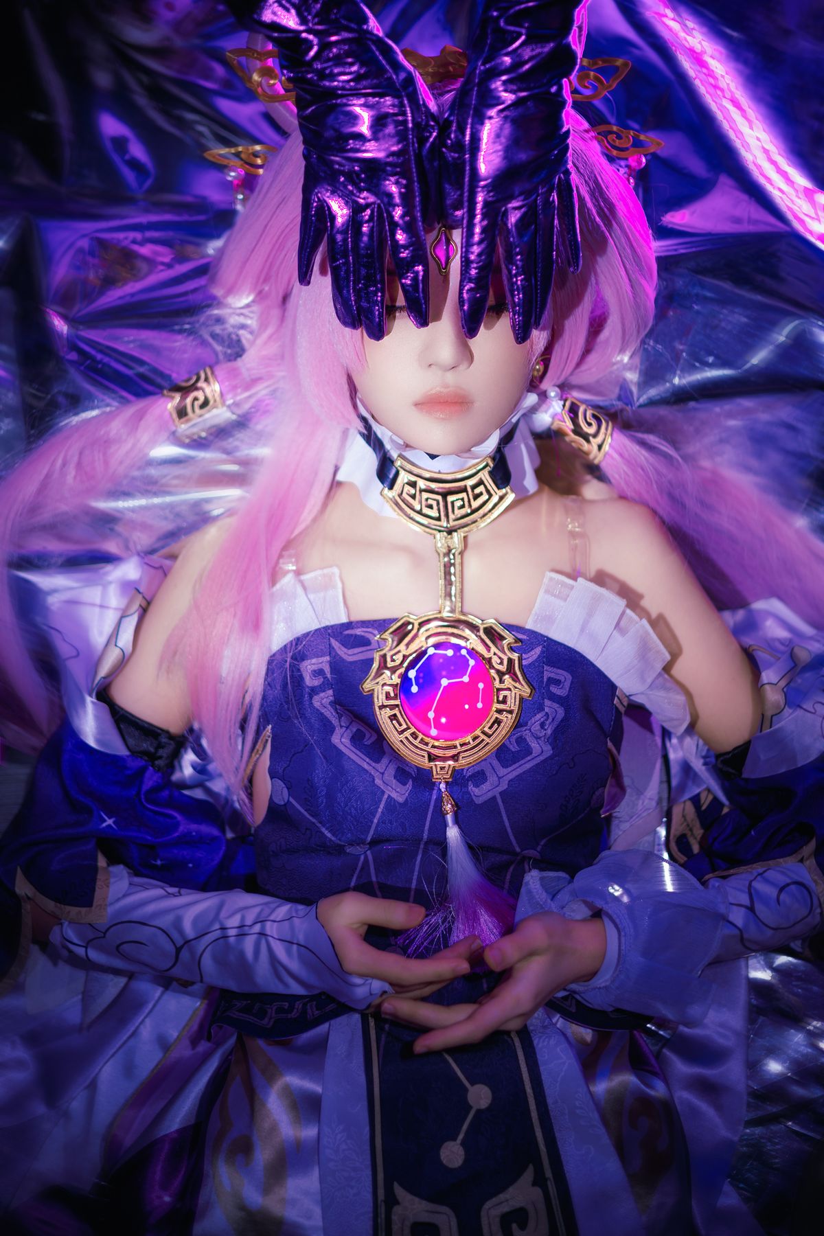 Coser@桜桃喵 – 符玄 (28P – 2V)