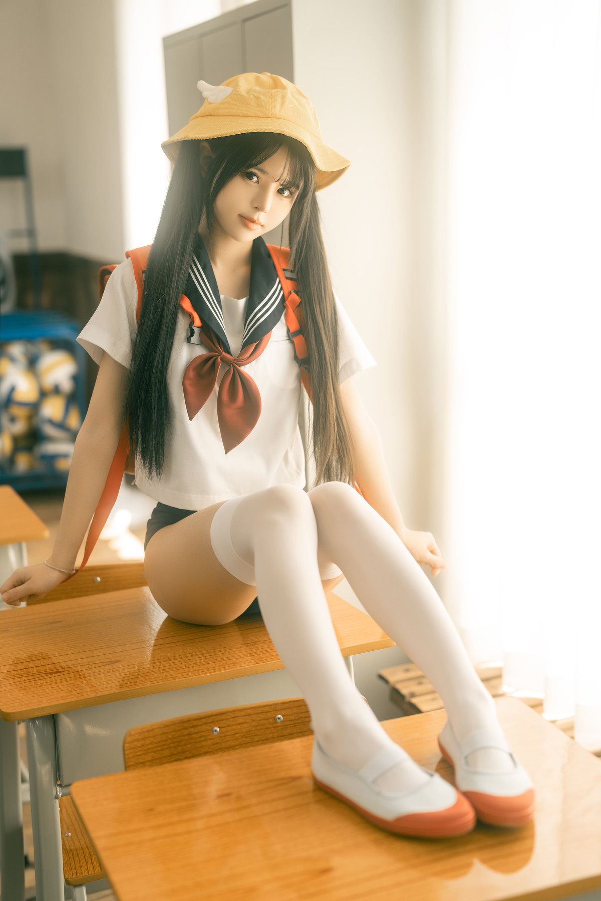 Cosplay Rua阮阮 小丸子(70P)