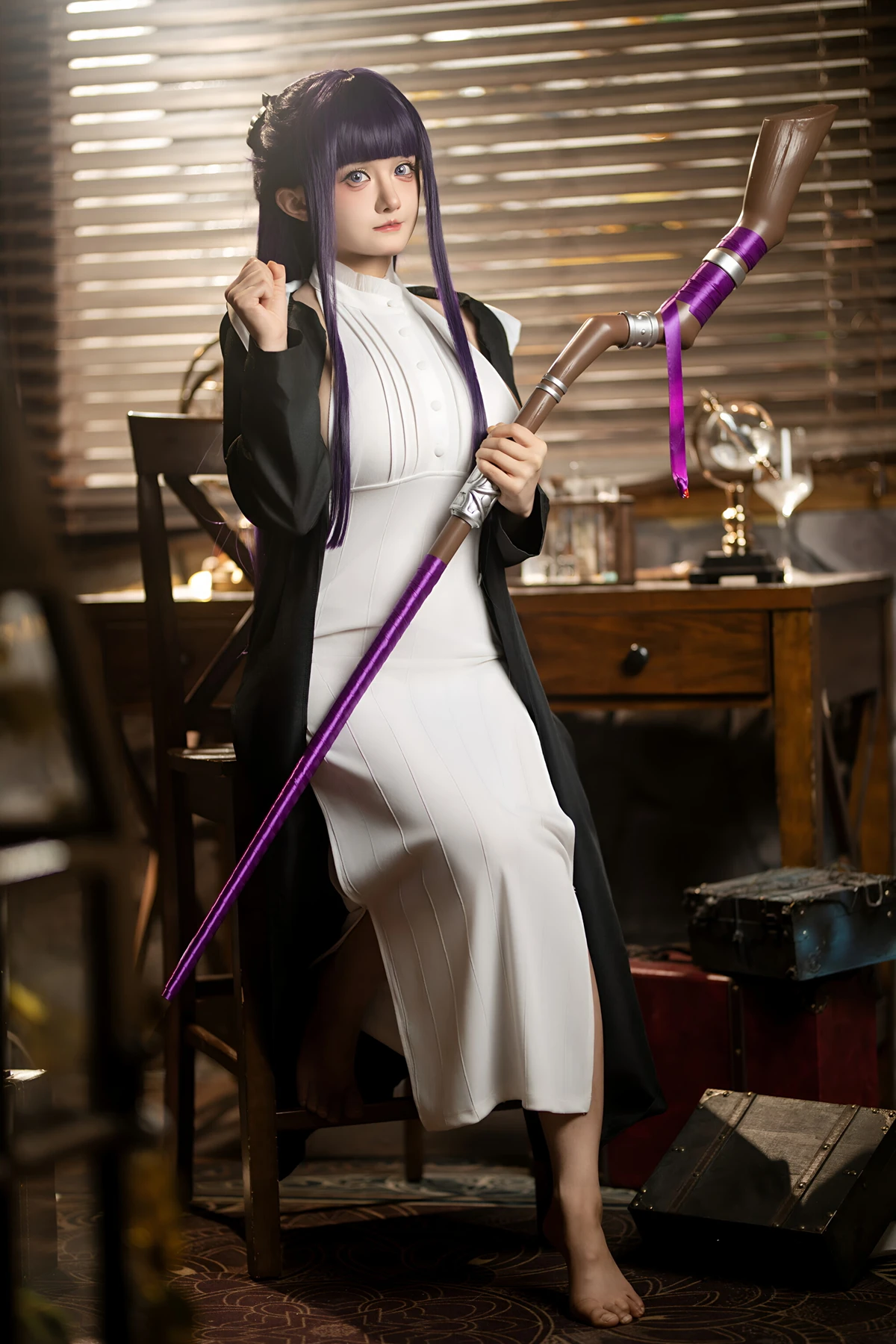 Cosplay 虎牙古阿扎 – 菲伦 Set.02