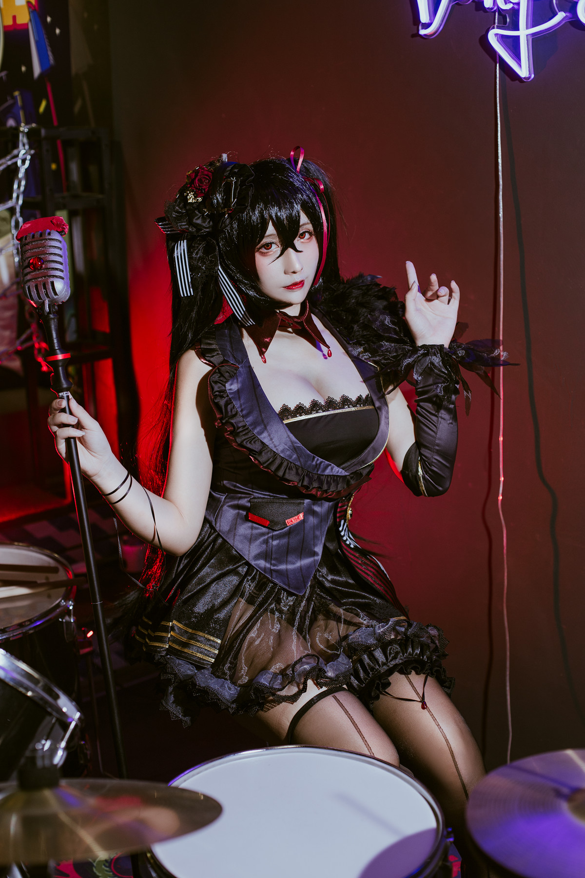 Cosplay 九曲Jean 大凤打歌服(30P)
