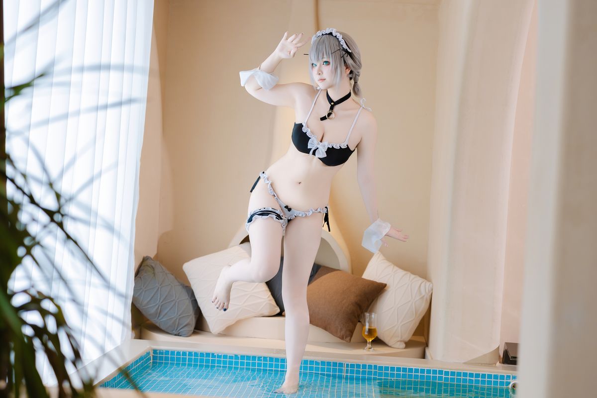 Coser@屿鱼 – 碧蓝航线 曼彻斯特 泳装 (51P)