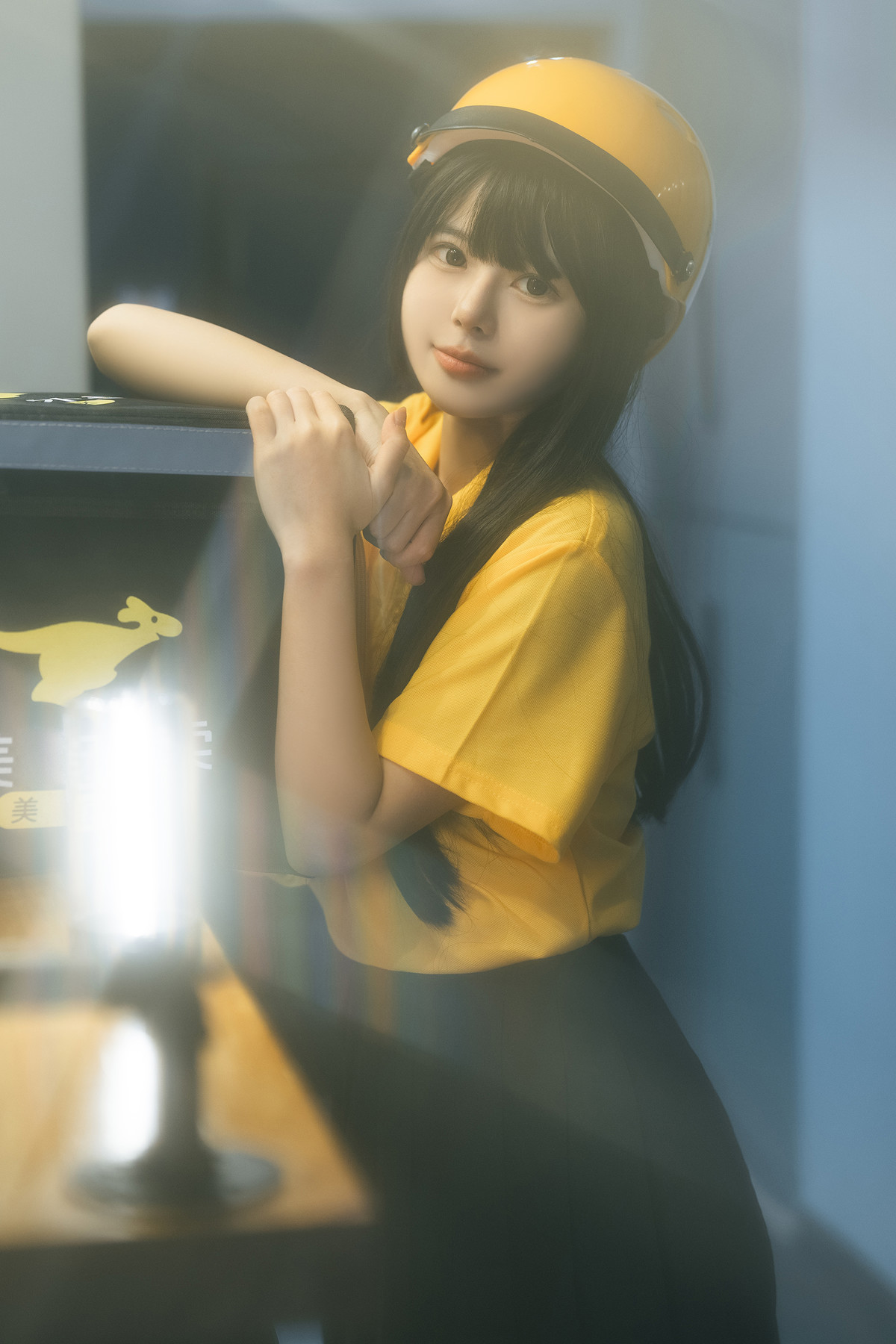 Cosplay Rua阮阮 外卖员 Delivery Girl(54P)