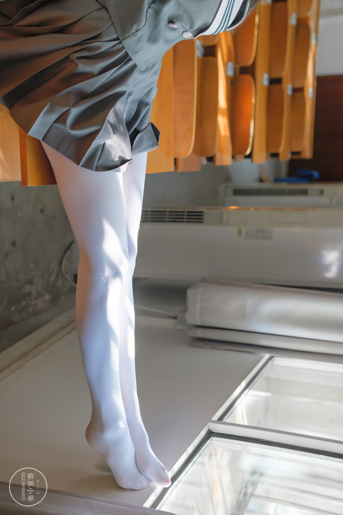Cosplay 稚乖画册 夜夜 教室(62P)