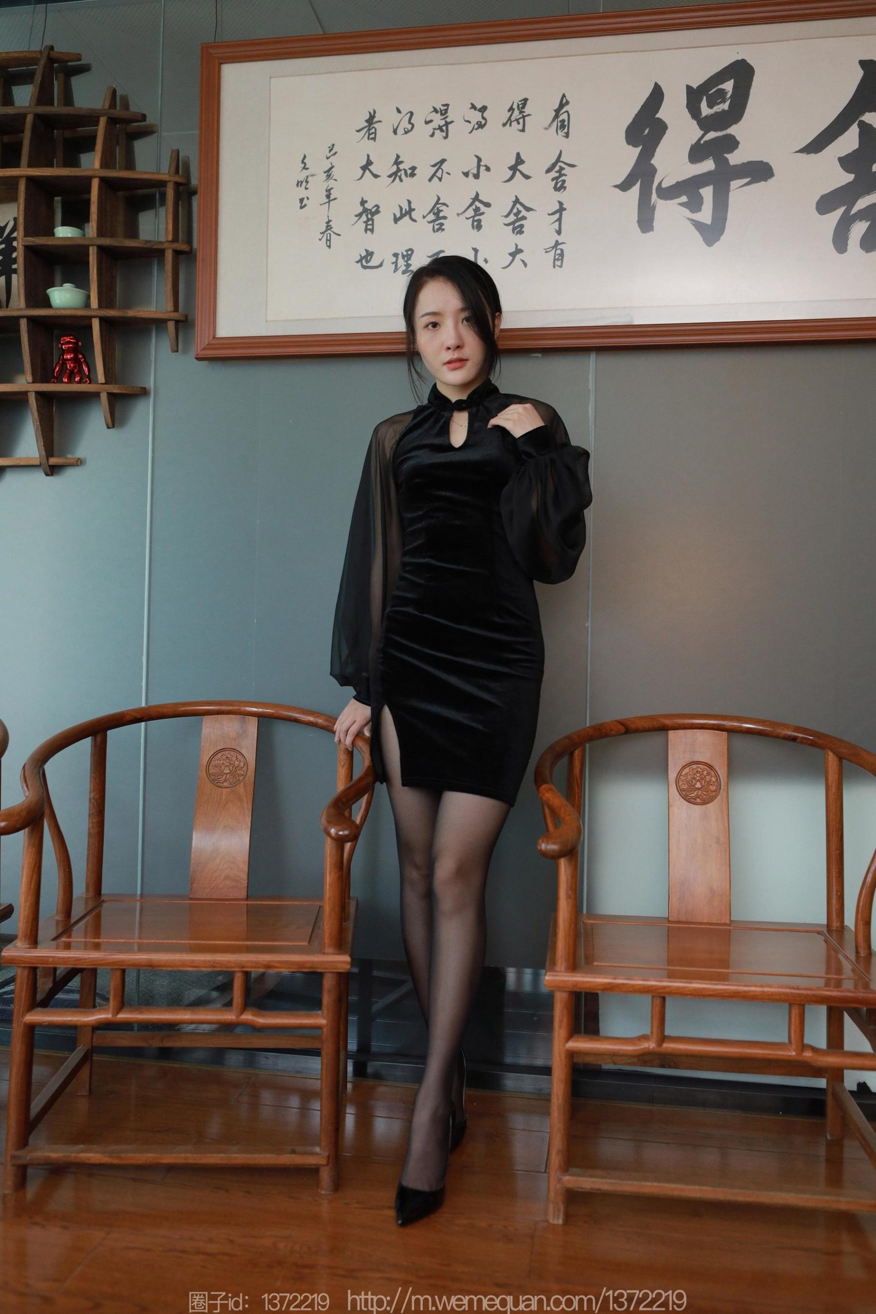 IESS异思趣向 - 模特：婉萍 《黑色蔷薇》