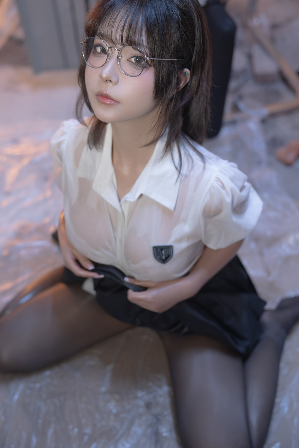 Cosplay Yuuhui玉汇 电梯间 尾行 Set.02(70P)