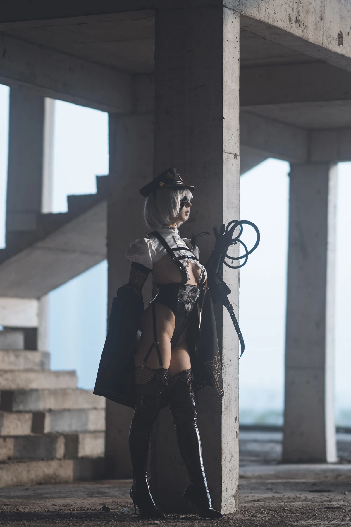 Cosplay 云溪溪Yunx1x1 & 奶桃 – 2B本 YoRHa No.2 Type B 上 Set.01