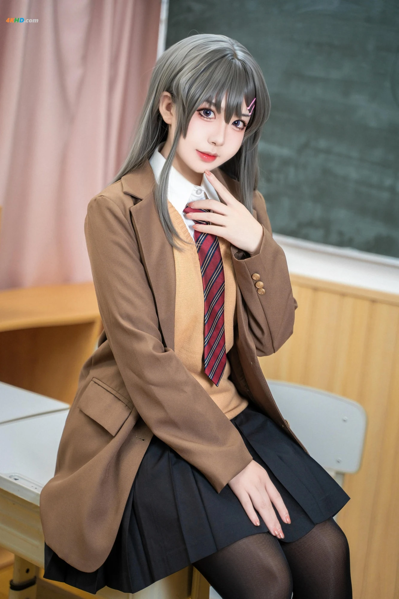 [虎森森] Sakurajima Mai[349MB-55photos]