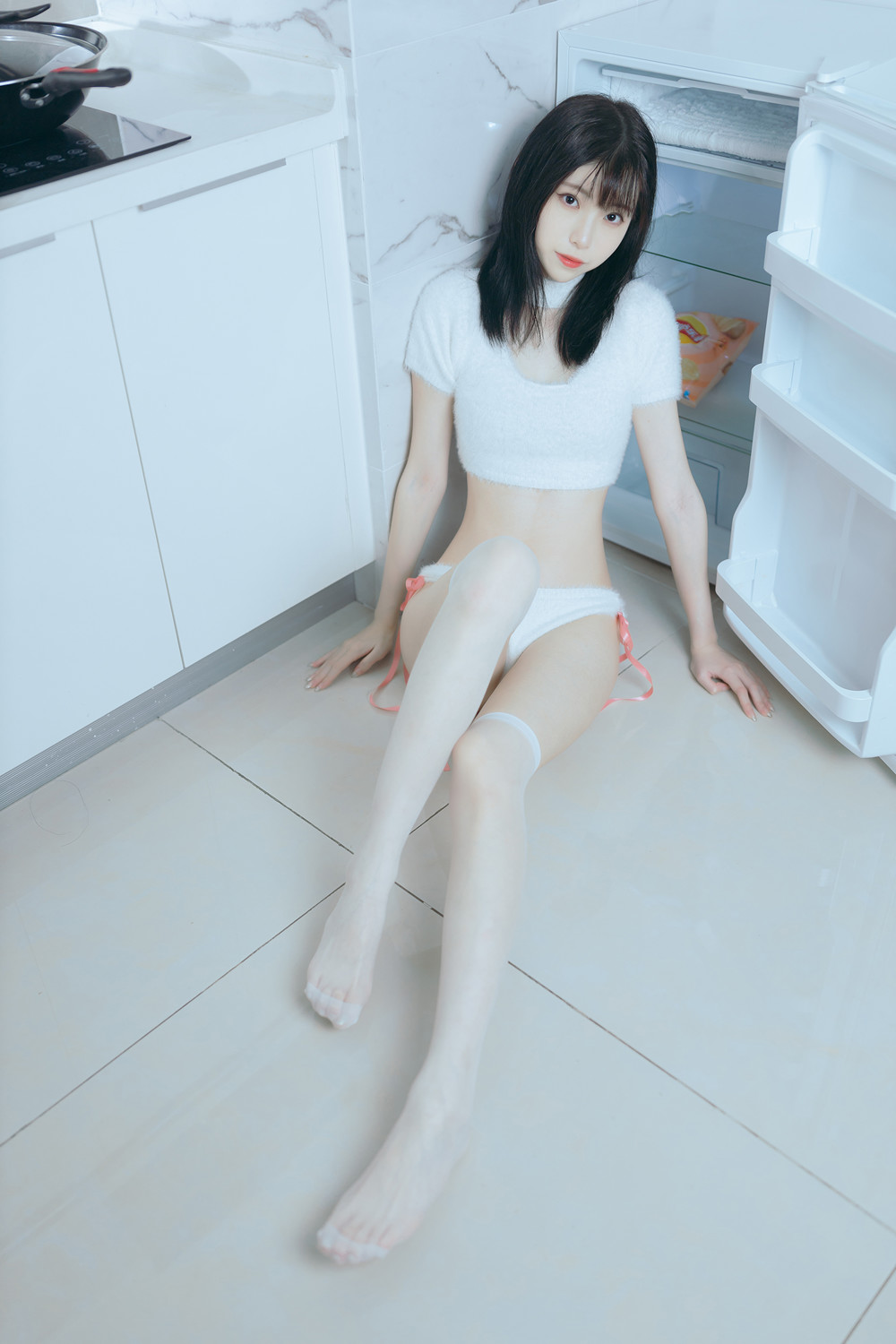 Cosplay 许岚LAN – 纯欲毛衣