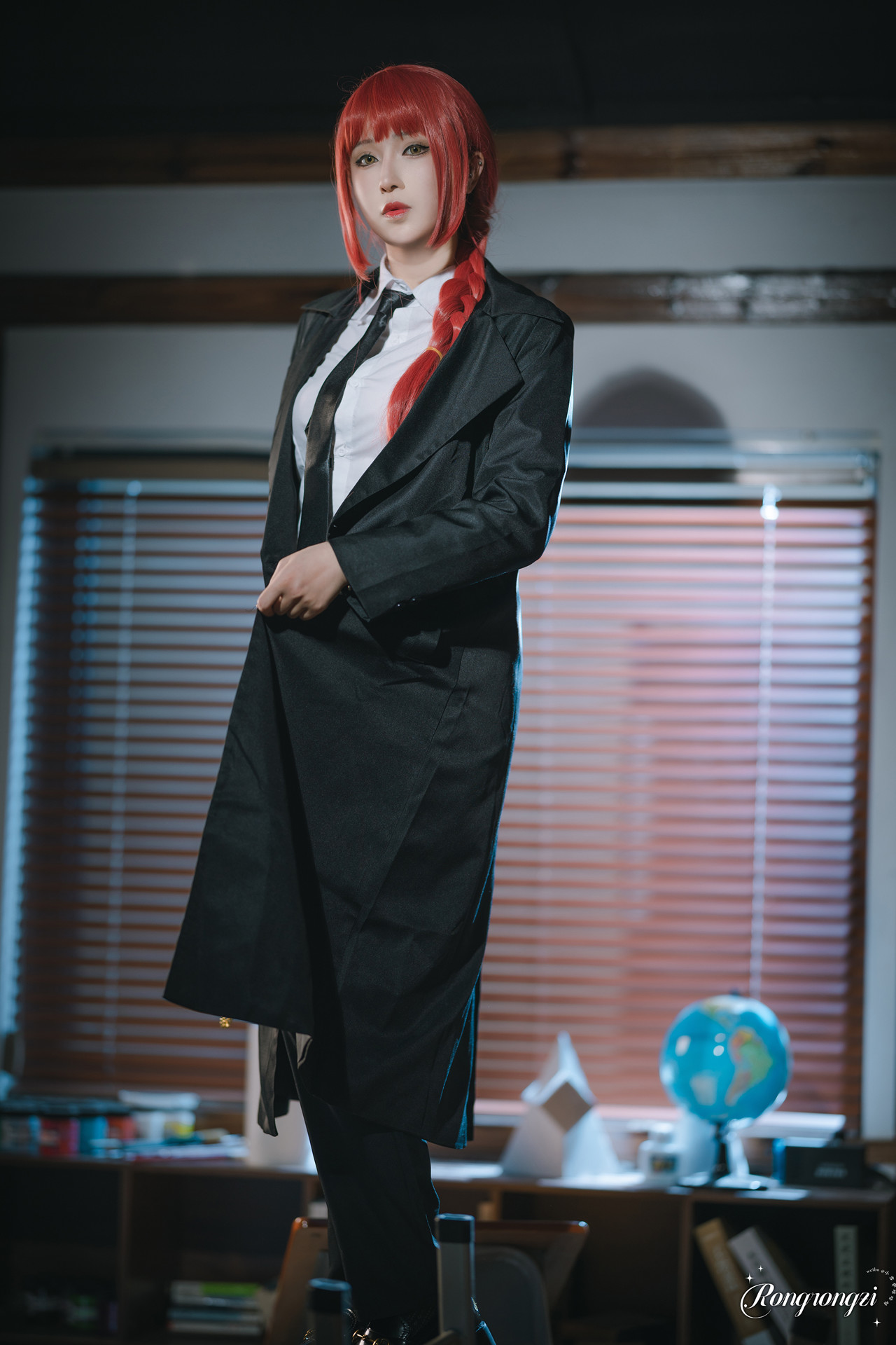 Cosplay 洛璃LoLiSAMA 链锯人 玛奇玛(45P)